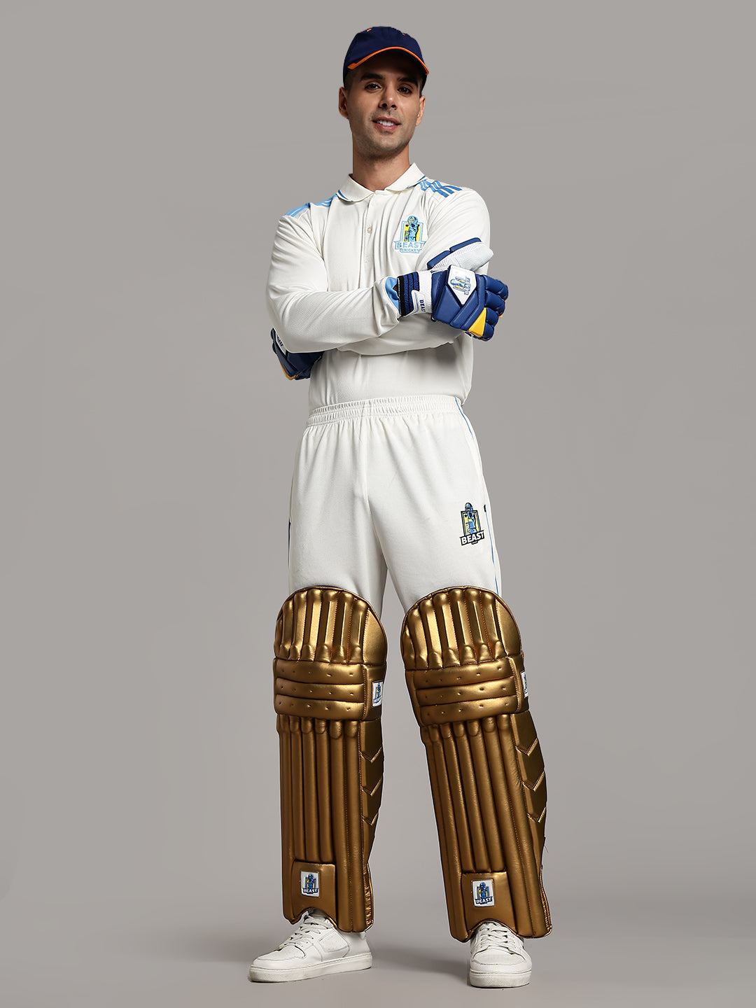 Lightweight Cricket Batting Pads | Golden