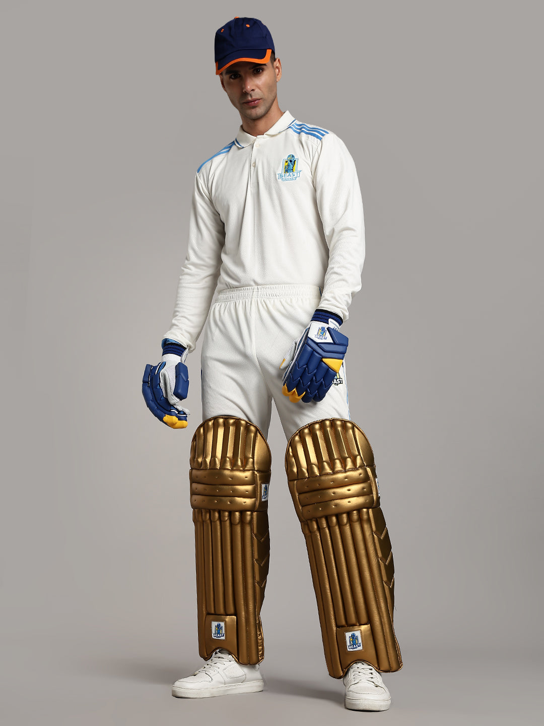 Lightweight Cricket Batting Pads | Golden