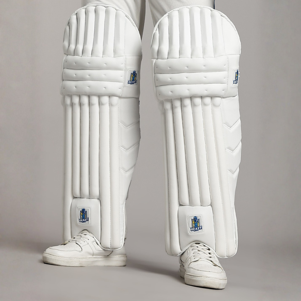 Lightweight Cricket Batting Pads | White