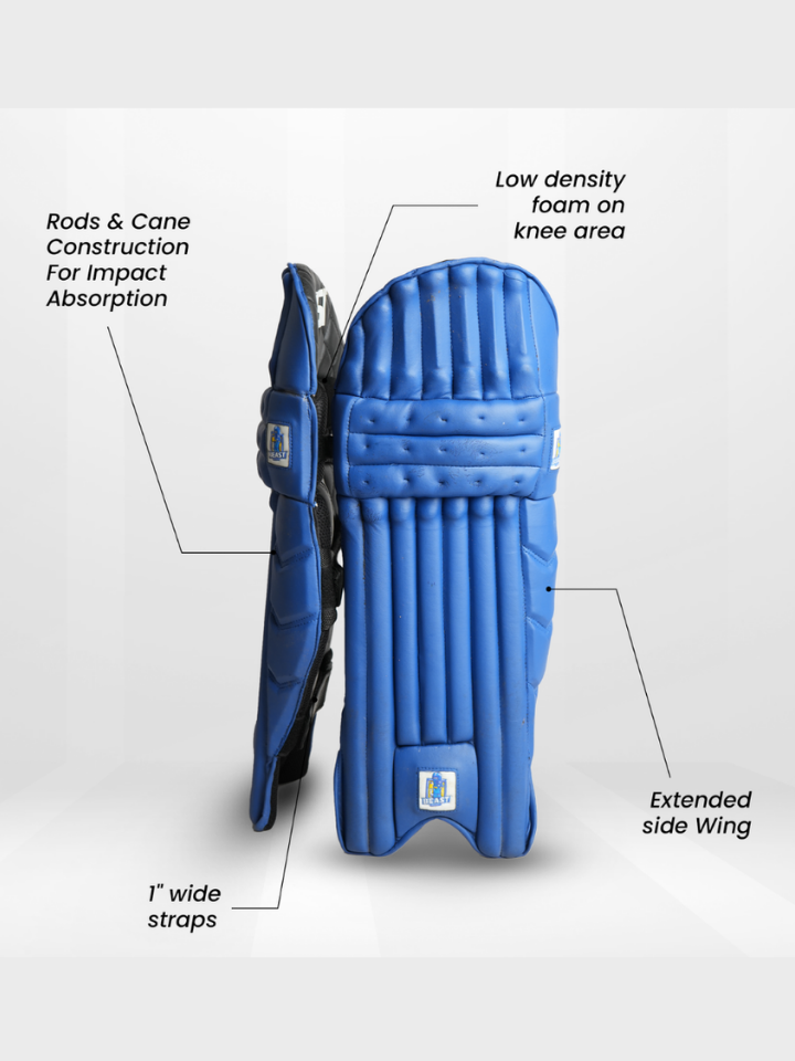 Lightweight Cricket Batting Pads | Blue